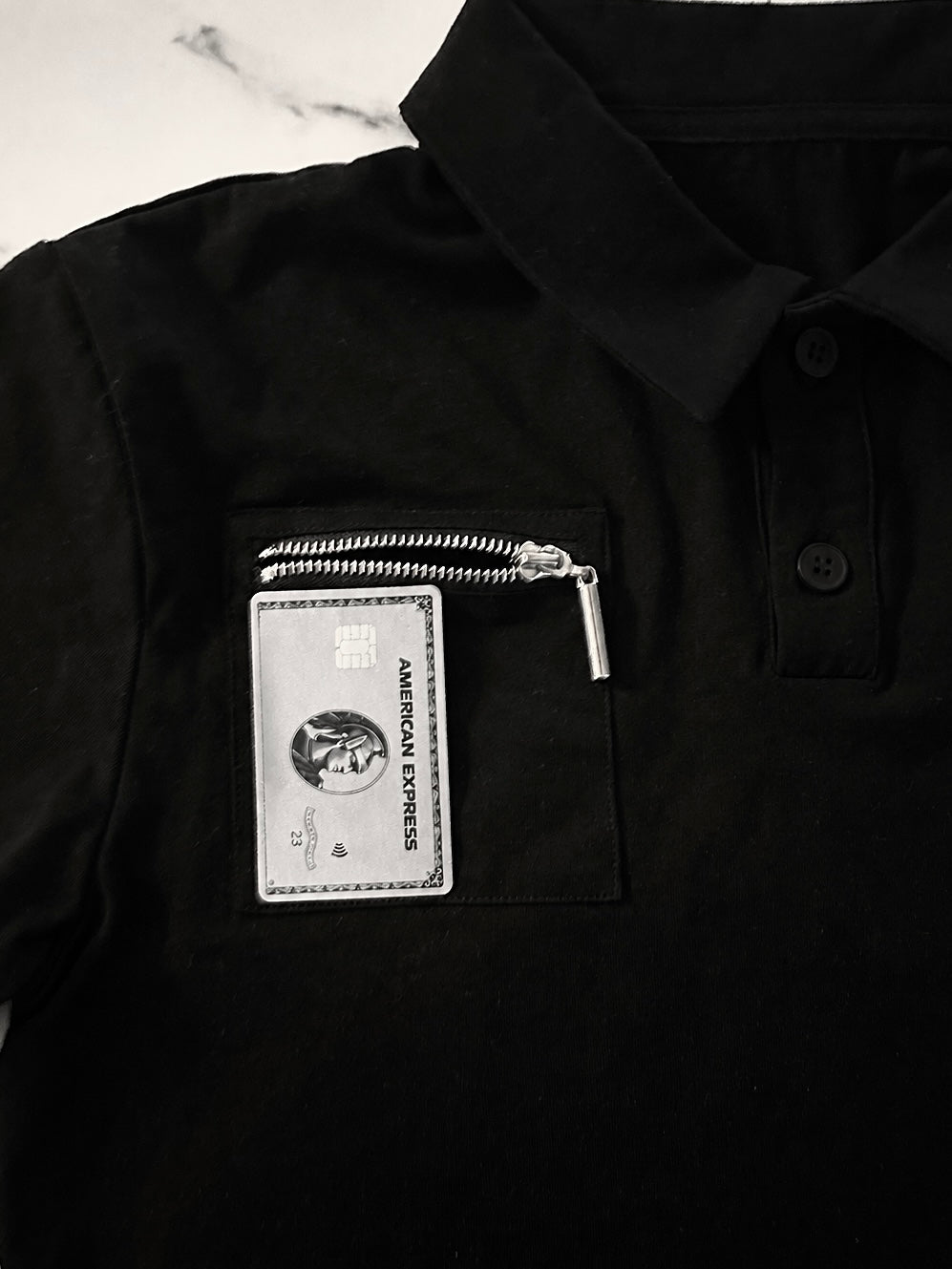 Studded Vines Polo