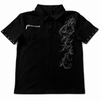 "STUDDED VINES" POLO