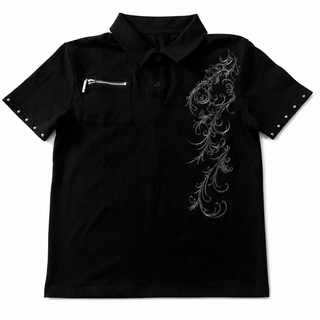 Studded Vines Polo