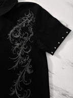 "STUDDED VINES" POLO