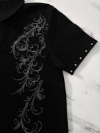 "STUDDED VINES" POLO