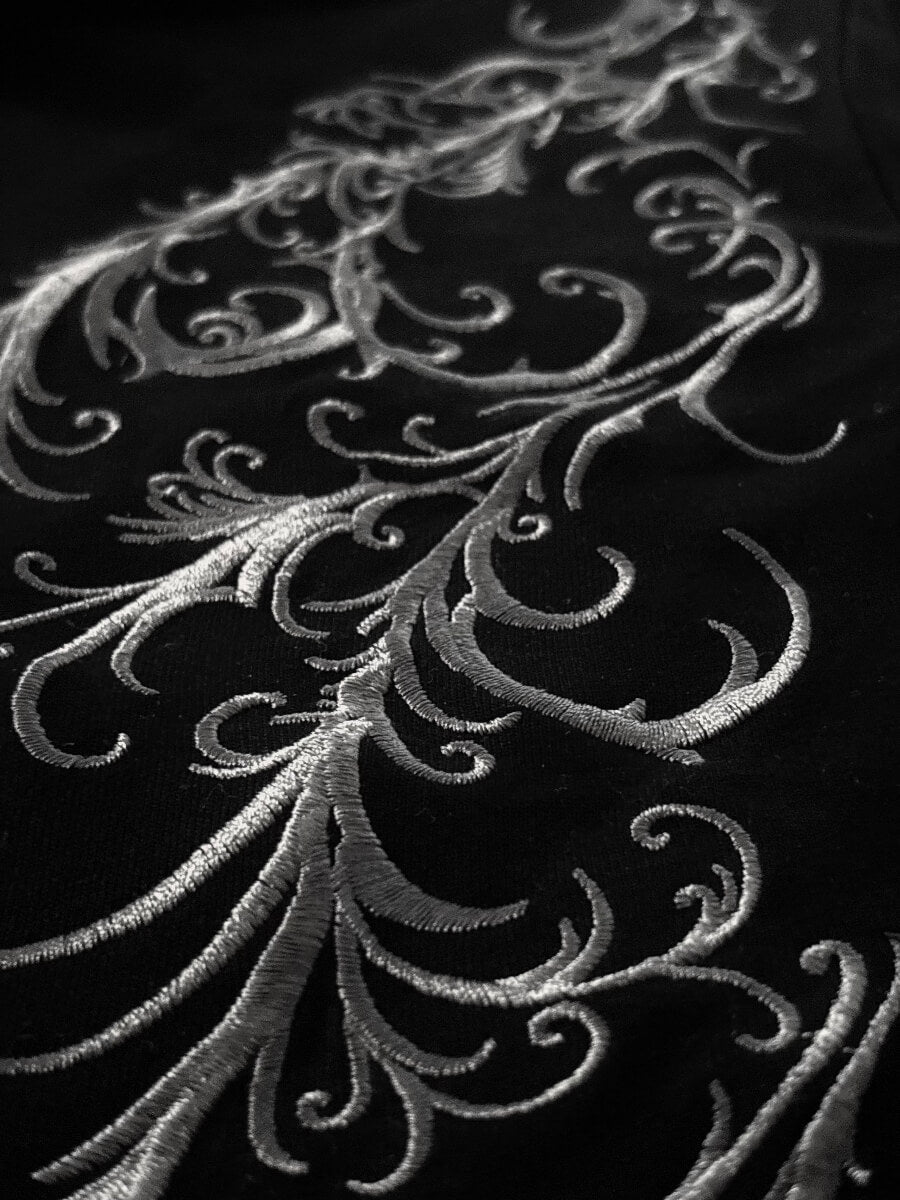 "STUDDED VINES" POLO