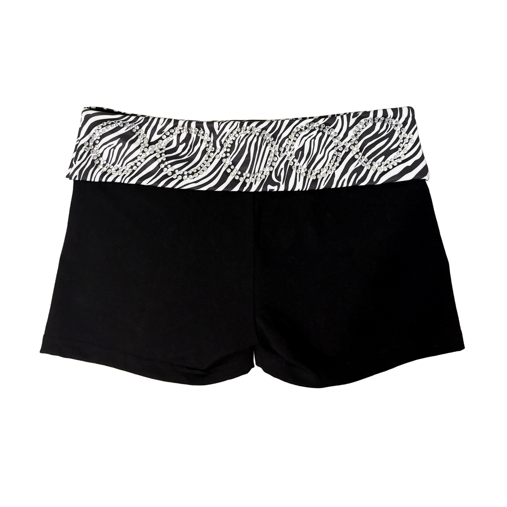 "ZEBRA BLING" SHORTS