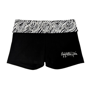 Zebra Bling Shorts