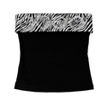 "ZEBRA BLING" TOP