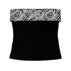 "ZEBRA BLING" TOP