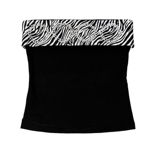 Zebra Bling Top